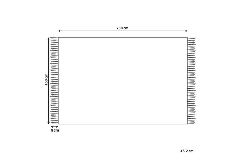 Lusarat Ullmatta 160x230 cm Röd - Textilier & mattor - Mattor - Modern matta - Ullmattor