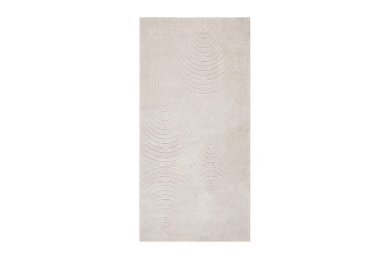 MEHUT Wiltonmatta 80x150 Oval Beige - Textilier & mattor - Mattor - Modern matta - Wiltonmattor