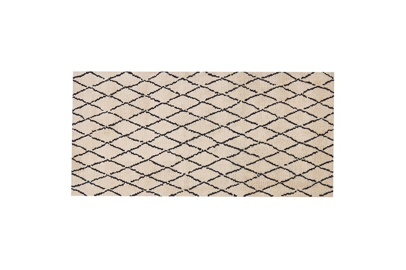 Midyat Ryamatta 80x150 cm Beige - Textilier & mattor - Mattor - Modern matta - Ryamattor