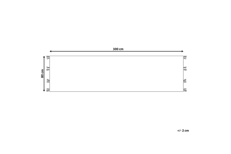 Mrgashat Gångmatta 80x300 cm Blå - Textilier & mattor - Mattor - Modern matta - Ullmattor