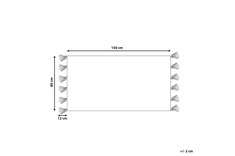 Nigde Ryamatta 80x150 cm Röd - Textilier & mattor - Mattor - Modern matta - Ryamattor