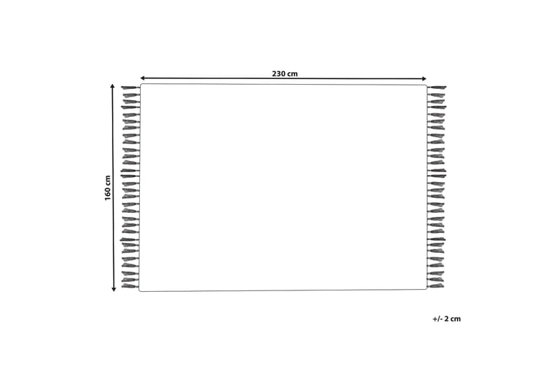 Niksar Ryamatta 160x230 cm Beige - Textilier & mattor - Mattor - Modern matta - Ryamattor