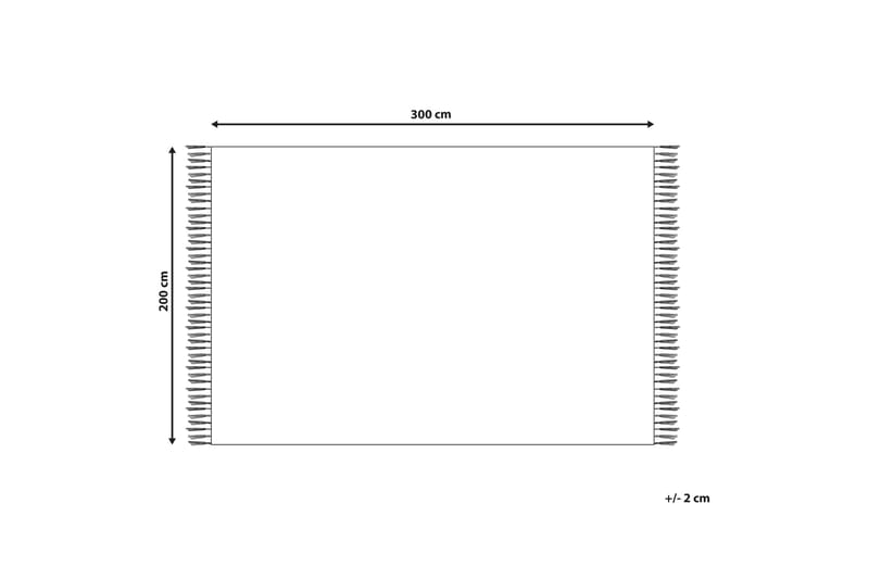 Norakert Ullmatta 200x300 cm Röd - Textilier & mattor - Mattor - Modern matta - Ullmattor