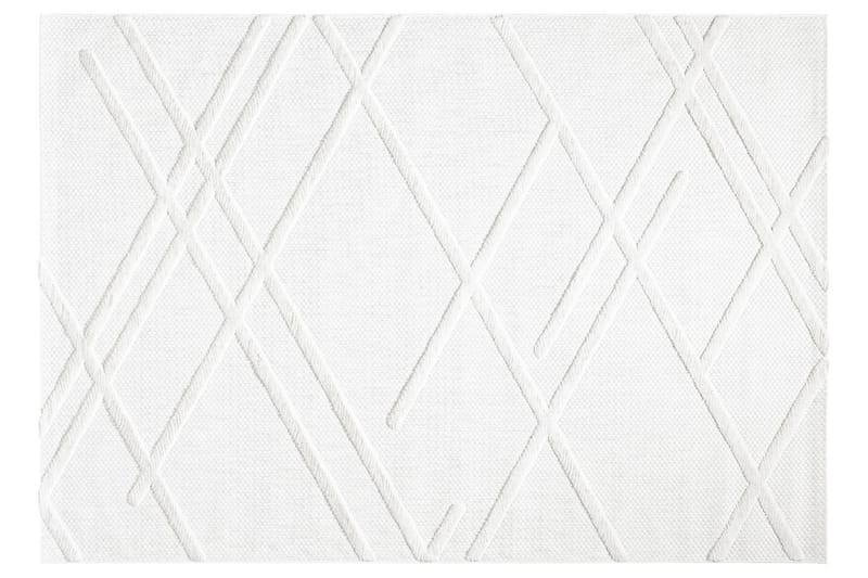 PHUARITH Wiltonmatta 80x150 Rektangulär Vit - Wiltonmattor - Friezemattor - Stora mattor - Handvävda mattor - Små mattor - Barnmattor
