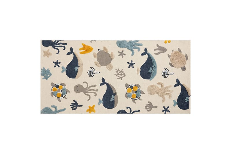 Porsea Bomullsmatta 80x150 cm Beige - Bomullsmattor