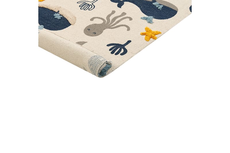 Porsea Bomullsmatta 80x150 cm Beige - Textilier & mattor - Mattor - Modern matta - Bomullsmattor