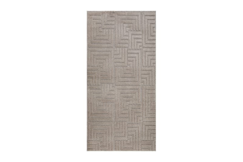 Rinke Wiltonmatta 80x150 Oval Beige - Textilier & mattor - Mattor - Modern matta - Wiltonmattor