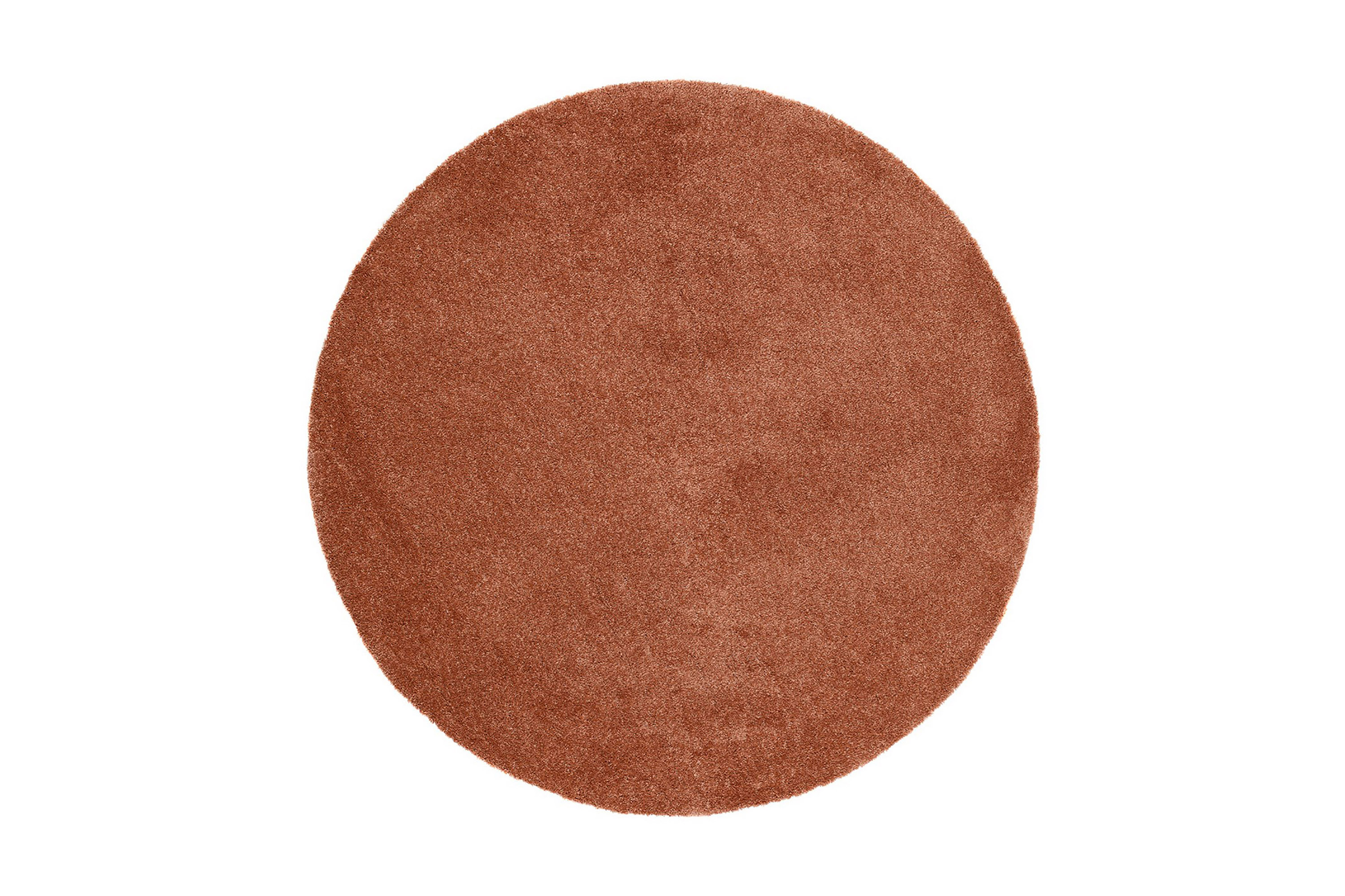 SHERATON Ryamatta Rund 240 cm Terracotta –