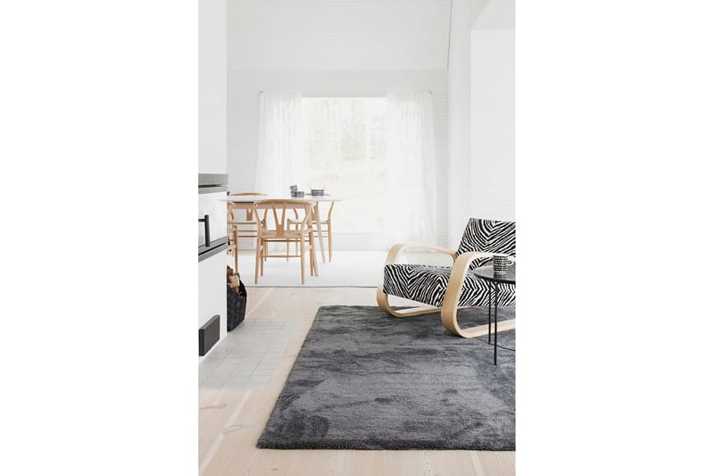 SILKKITIE Matta 80x150 cm Mörkgrå - Vm Carpet - Textilier & mattor - Mattor - Modern matta - Ryamattor