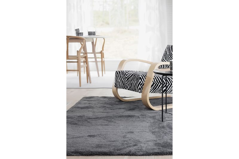 SILKKITIE Matta 80x250 cm Mörkgrå - Vm Carpet - Ryamattor