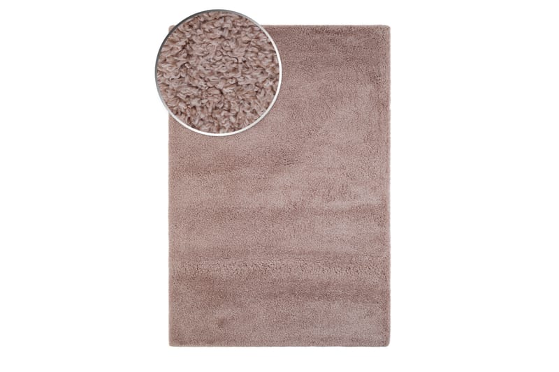 Teddy Ryamatta 160x230 cm Dusty Pink - Textilier & mattor - Mattor - Modern matta - Ryamattor