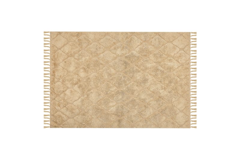 Sanliurfa Ryamatta 140x200 cm Beige - Textilier & mattor - Mattor - Modern matta - Ryamattor