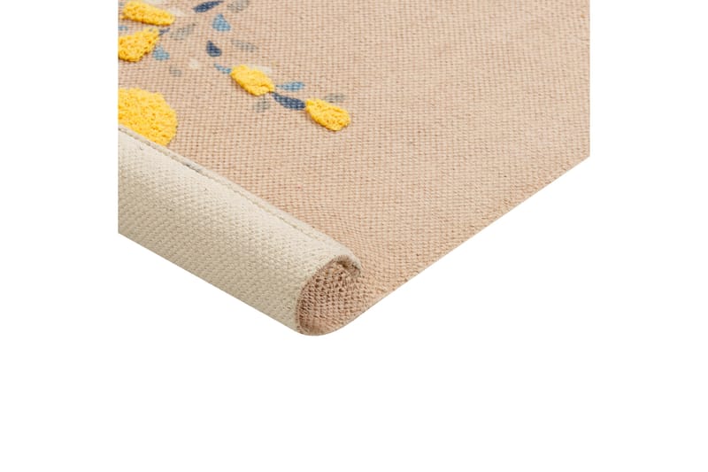 Seai Bomullsmatta 80x150 cm Beige - Textilier & mattor - Mattor - Modern matta - Bomullsmattor