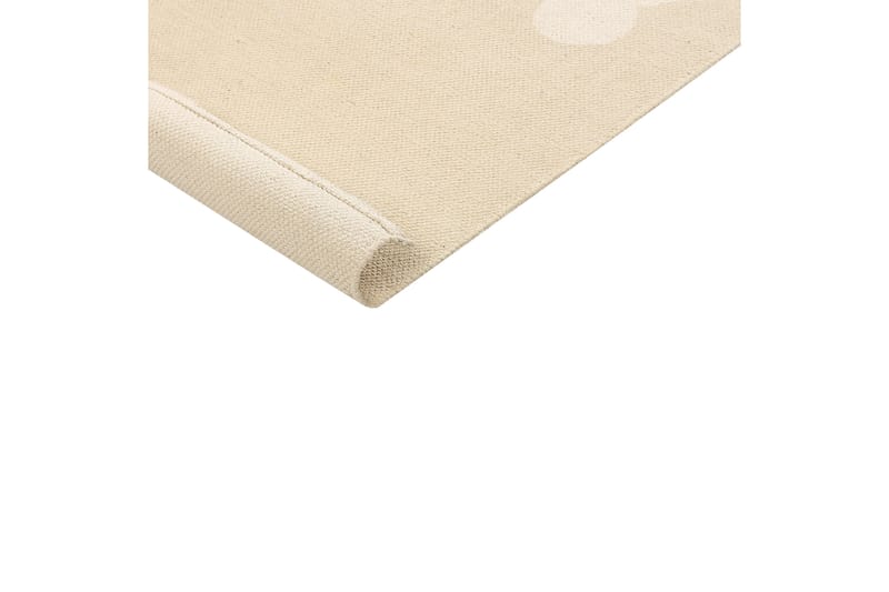 Simau Bomullsmatta 80x150 cm Beige - Textilier & mattor - Mattor - Modern matta - Bomullsmattor