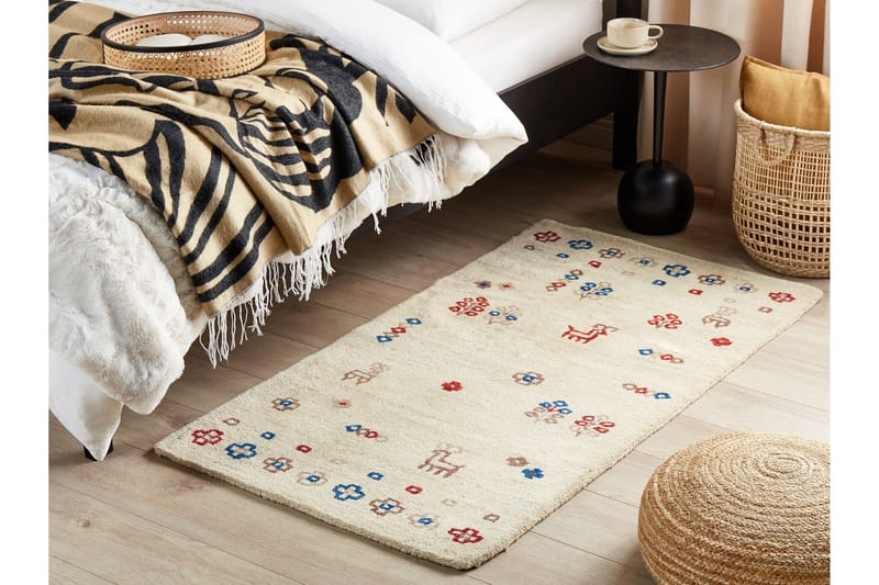 Suluca Ryamatta 80x150 cm Beige - Textilier & mattor - Mattor - Modern matta - Ryamattor