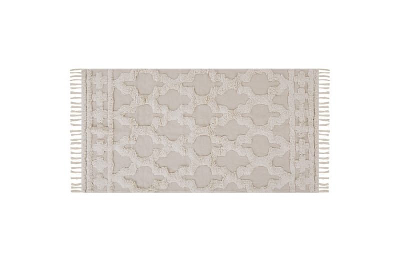 Suluova Bomullsmatta 80x150 cm Beige - Textilier & mattor - Mattor - Modern matta - Bomullsmattor