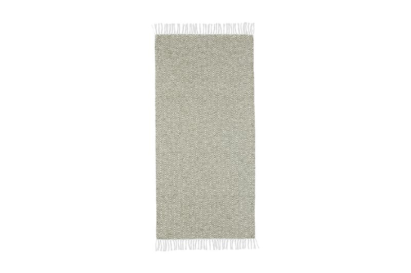 GOOSE Matta Mix 70x150 PVC/Bomull/Polyester Grön - Horredsmattan - Textilier & mattor - Mattor - Modern matta - Bomullsmattor