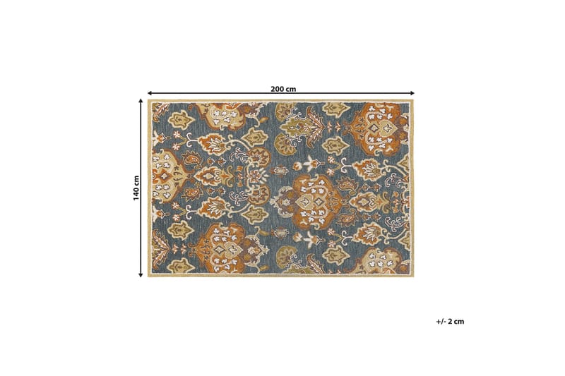 Umurlu Ullmatta 140x200 cm Beige - Textilier & mattor - Mattor - Modern matta - Ullmattor