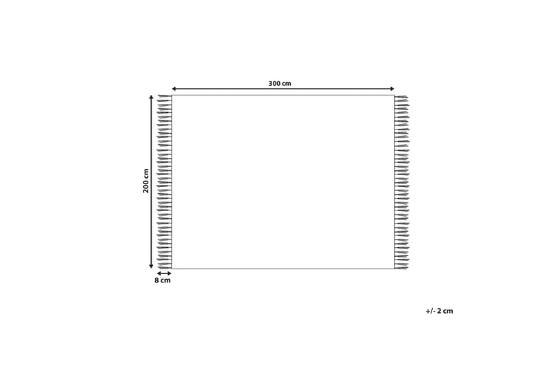 Vosketap Ullmatta 200x300 cm Orange - Textilier & mattor - Mattor - Modern matta - Ullmattor