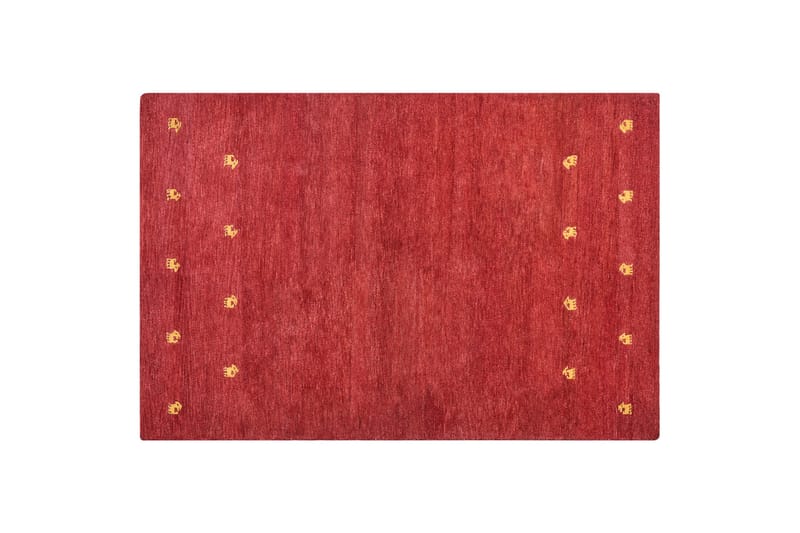 Yarali Ryamatta 200x300 cm Röd - Små mattor - Ryamattor - Stora mattor - Handvävda mattor - Barnmattor