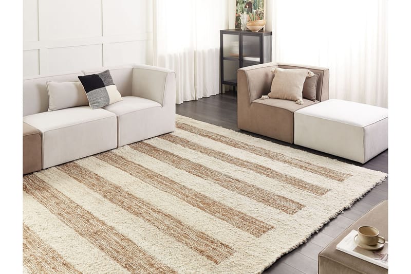 Ziarat Jutematta 300x400 cm Beige - Jutemattor & sisalmattor