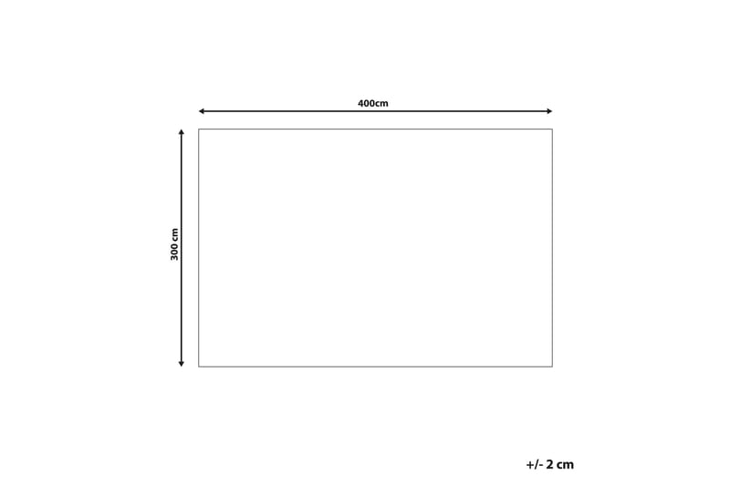 Ziarat Jutematta 300x400 cm Beige - Jutemattor & sisalmattor