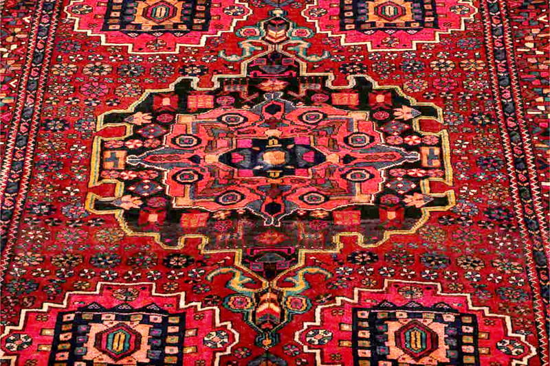 Handknuten Exklusiv Persisk Nålmatta 138x202 cm Kelim Röd - Textilier & mattor - Mattor - Orientaliska mattor - Persisk matta