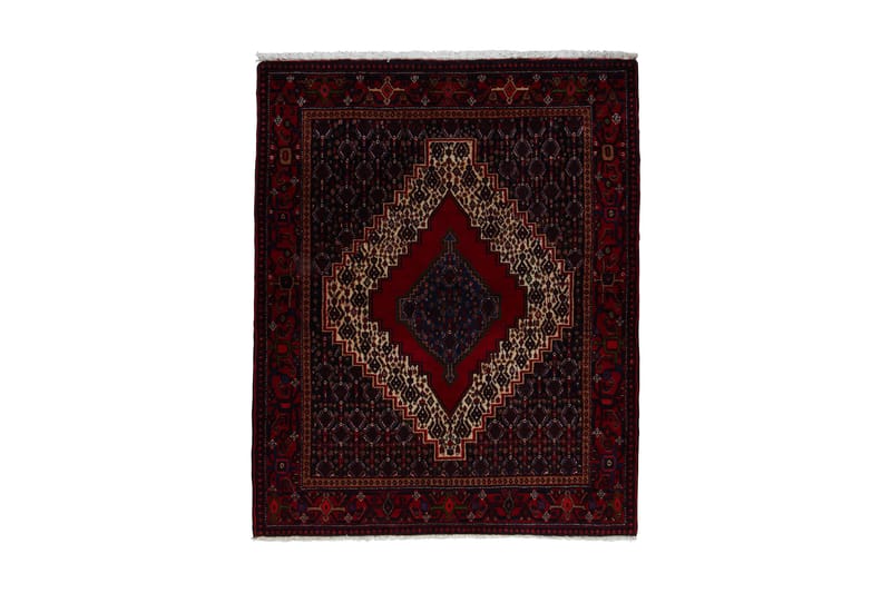 Handknuten Persisk Matta 127x159 cm Kelim Röd/Beige - Textilier & mattor - Mattor - Orientaliska mattor - Persisk matta