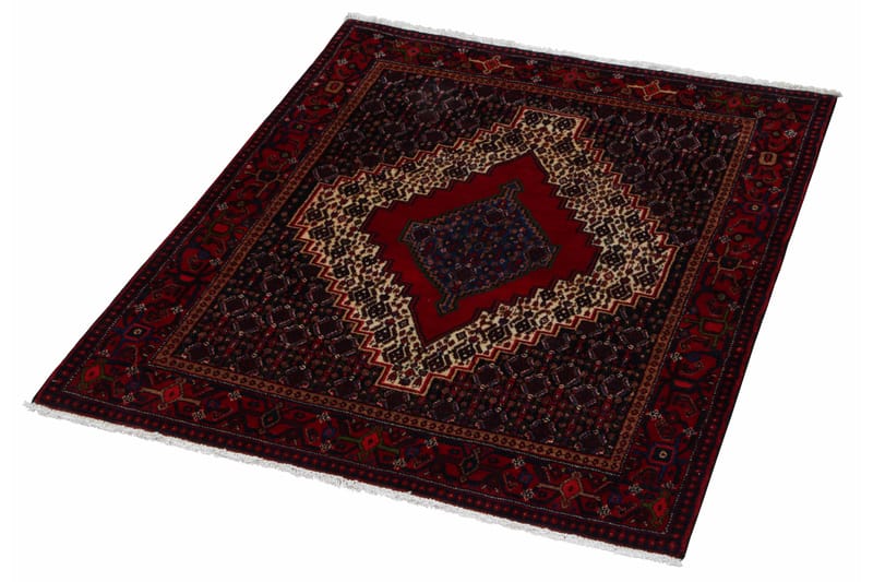 Handknuten Persisk Matta 127x159 cm Kelim Röd/Beige - Textilier & mattor - Mattor - Orientaliska mattor - Persisk matta