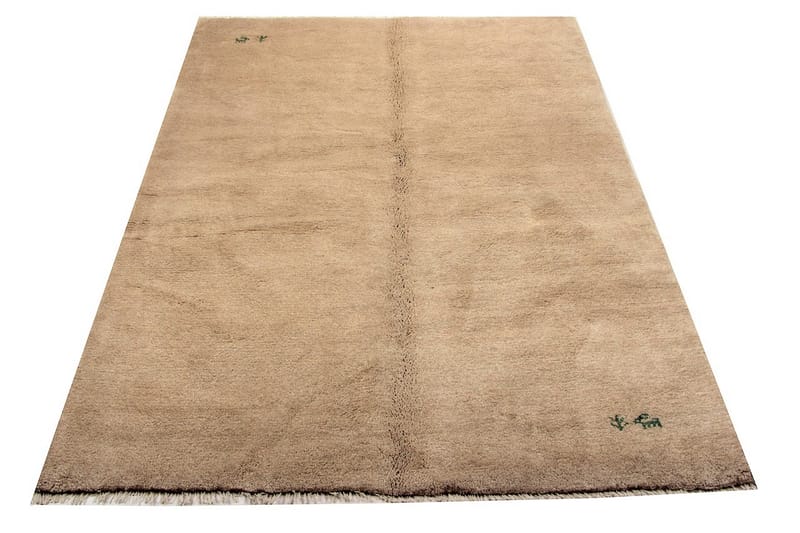 Handknuten Persisk Ullmatta 173x250 cm Gabbeh Shiraz Beige - Textilier & mattor - Mattor - Orientaliska mattor - Persisk matta