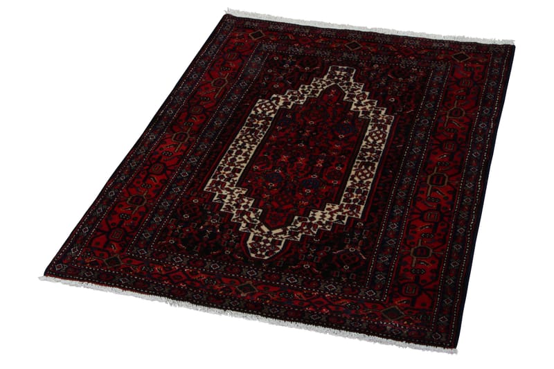 Handknuten Persisk Matta 123x158 cm Kelim Röd/Beige - Textilier & mattor - Mattor - Orientaliska mattor - Persisk matta