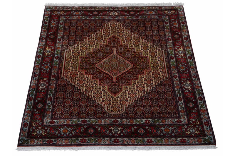 Handknuten Persisk Matta 121x151 cm Kelim Creme/Röd - Textilier & mattor - Mattor - Orientaliska mattor - Persisk matta