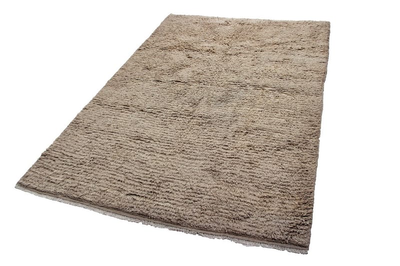 Handknuten Persisk Ullmatta 200x302 cm Gabbeh Shiraz Beige - Textilier & mattor - Mattor - Orientaliska mattor - Persisk matta