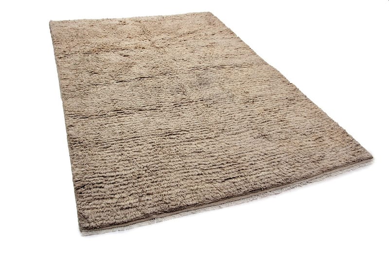 Handknuten Persisk Ullmatta 200x302 cm Gabbeh Shiraz Beige - Textilier & mattor - Mattor - Orientaliska mattor - Persisk matta