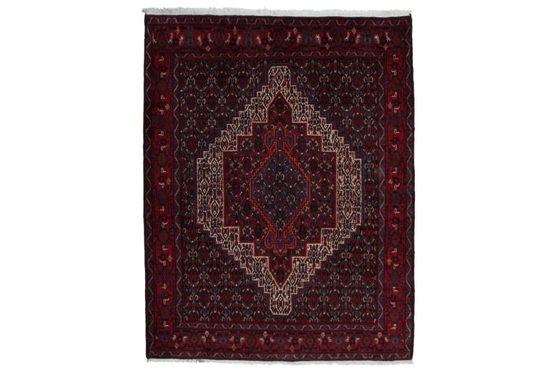 Handknuten Persisk Matta 124x156 cm Kelim Röd/Creme - Textilier & mattor - Mattor - Orientaliska mattor - Persisk matta