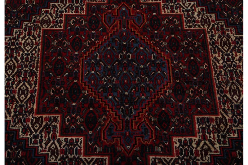 Handknuten Persisk Matta 124x156 cm Kelim Röd/Creme - Textilier & mattor - Mattor - Orientaliska mattor - Persisk matta