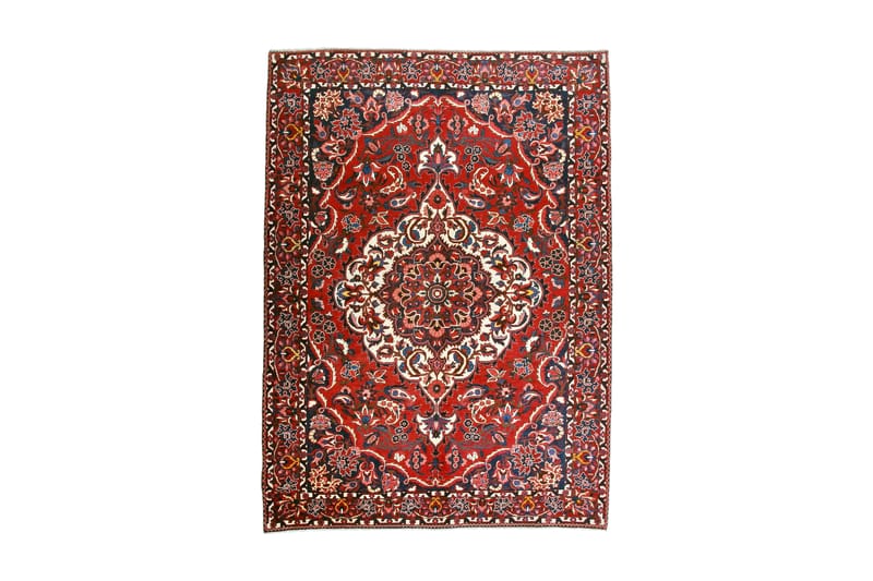 Handknuten Persisk Matta 205x310 cm Röd/Beige - Textilier & mattor - Mattor - Orientaliska mattor - Persisk matta