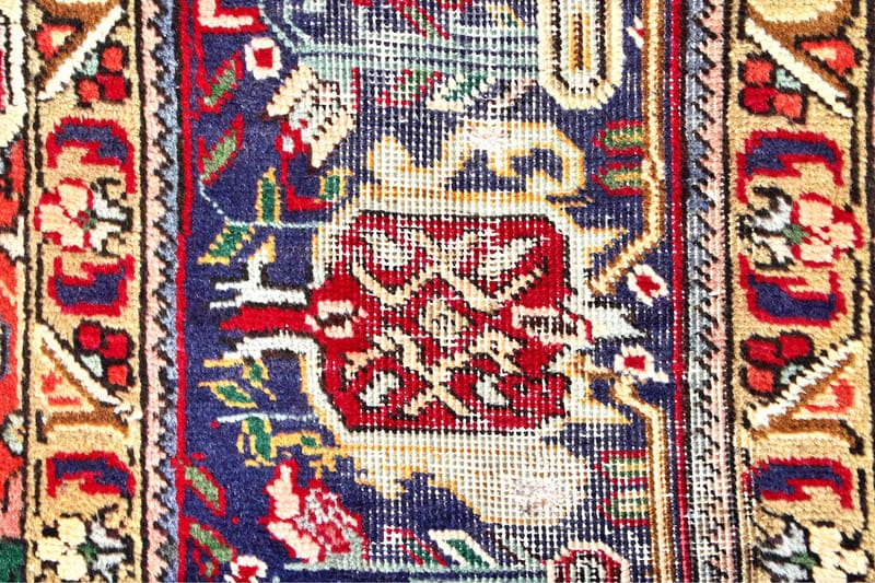 Handknuten Persisk Patchworkmatta 238x349 cm Kelim Röd/Mörkb - Textilier & mattor - Mattor - Orientaliska mattor - Persisk matta