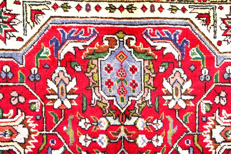 Handknuten Persisk Patchworkmatta 238x349 cm Kelim Röd/Mörkb - Textilier & mattor - Mattor - Orientaliska mattor - Persisk matta