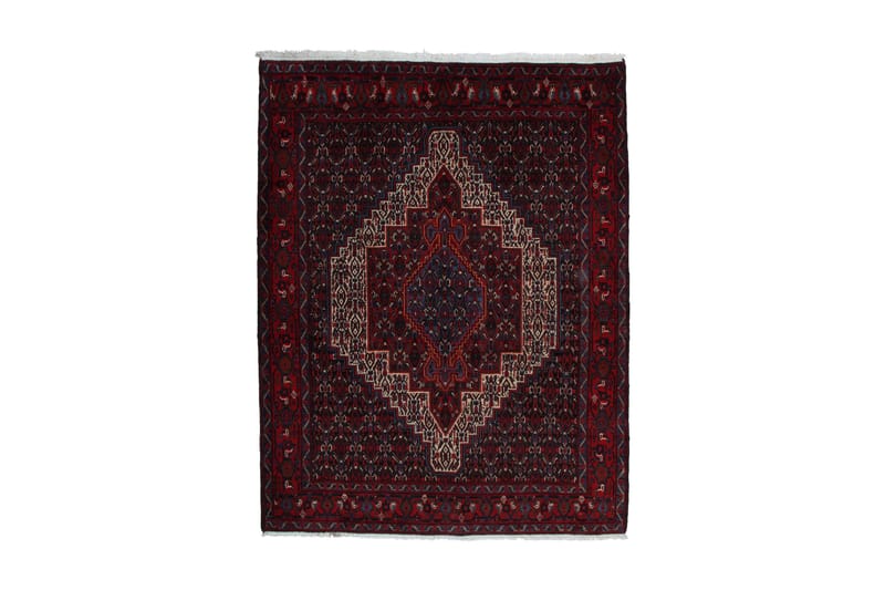 Handknuten Persisk Matta 122x156 cm Kelim Röd/Creme - Textilier & mattor - Mattor - Orientaliska mattor - Persisk matta