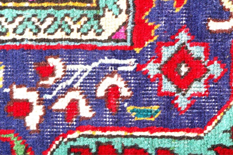 Handknuten Persisk Patchworkmatta 205x301 cm Kelim Röd/Mörkb - Textilier & mattor - Mattor - Orientaliska mattor - Persisk matta