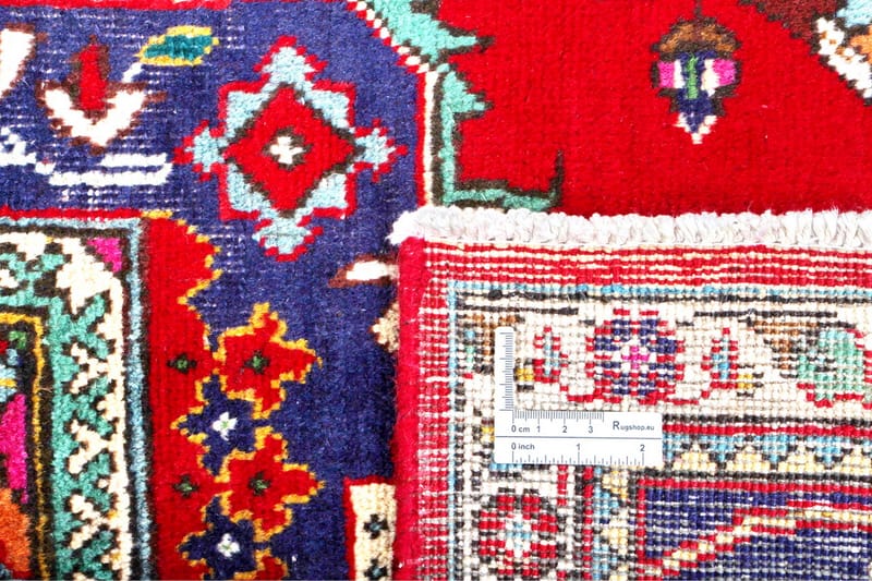 Handknuten Persisk Patchworkmatta 205x301 cm Kelim Röd/Mörkb - Textilier & mattor - Mattor - Orientaliska mattor - Persisk matta