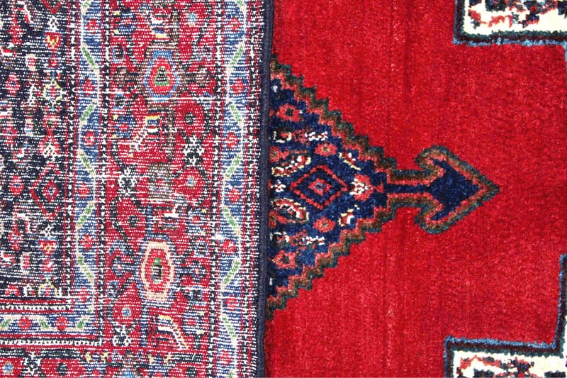 Handknuten Persisk Matta 118x163 cm Kelim Röd/Mörkblå - Textilier & mattor - Mattor - Orientaliska mattor - Persisk matta