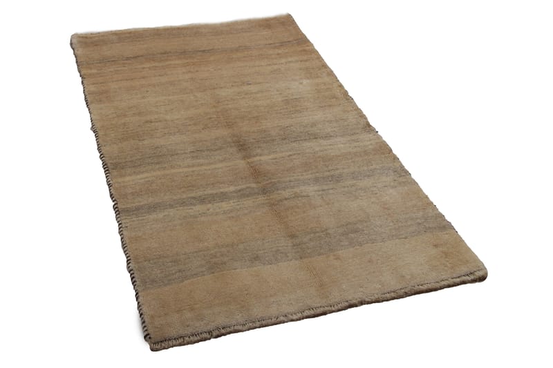 Handknuten Persisk Ullmatta 80x143 cm Gabbeh Shiraz Beige - Textilier & mattor - Mattor - Orientaliska mattor - Persisk matta