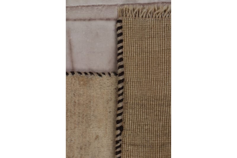 Handknuten Persisk Ullmatta 80x143 cm Gabbeh Shiraz Beige - Textilier & mattor - Mattor - Orientaliska mattor - Persisk matta