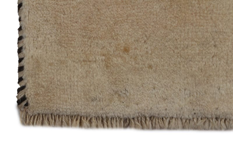 Handknuten Persisk Ullmatta 80x143 cm Gabbeh Shiraz Beige - Textilier & mattor - Mattor - Orientaliska mattor - Persisk matta