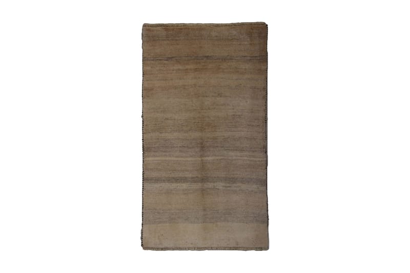 Handknuten Persisk Ullmatta 80x143 cm Gabbeh Shiraz Beige - Textilier & mattor - Mattor - Orientaliska mattor - Persisk matta