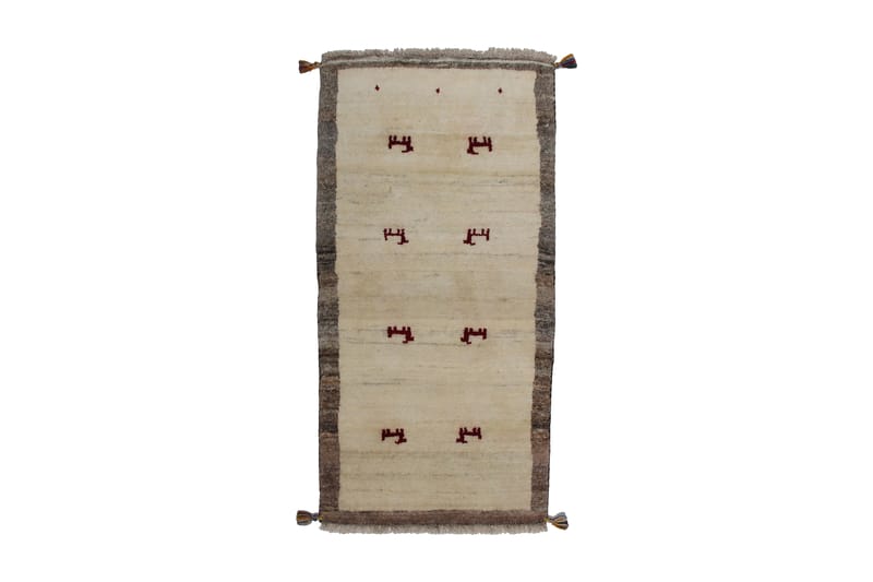 Handknuten Persisk Ullmatta 63x123 cm Kelim Beige - Textilier & mattor - Mattor - Orientaliska mattor - Persisk matta