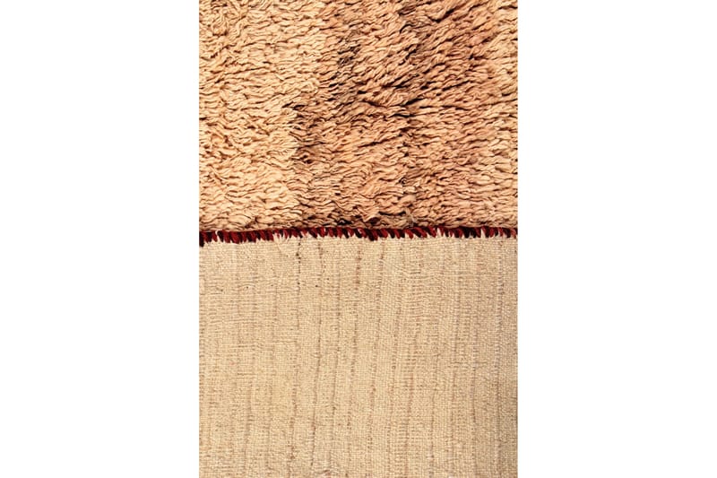 Handknuten Persisk Ullmatta 162x240 cm Gabbeh Shiraz Beige - Textilier & mattor - Mattor - Orientaliska mattor - Persisk matta