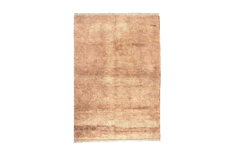 Handknuten Persisk Ullmatta 162x240 cm Gabbeh Shiraz Beige - Textilier & mattor - Mattor - Orientaliska mattor - Persisk matta